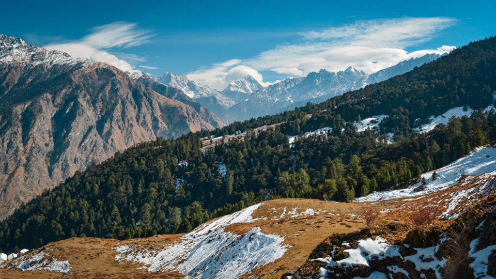 Nanda Devi Peak and the Kumaon Mountains