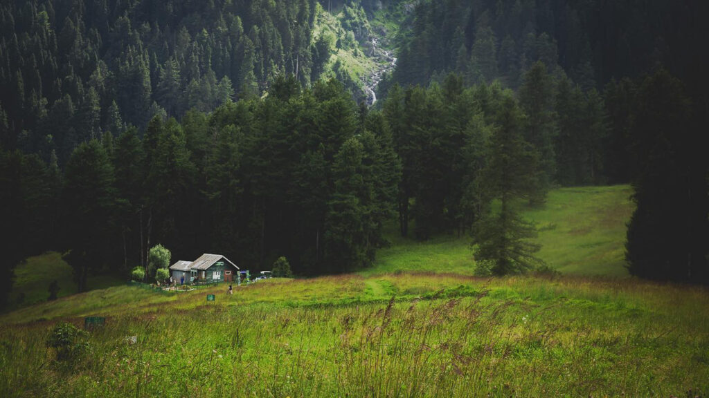 A landscape shot from Aru Valley Kashmir