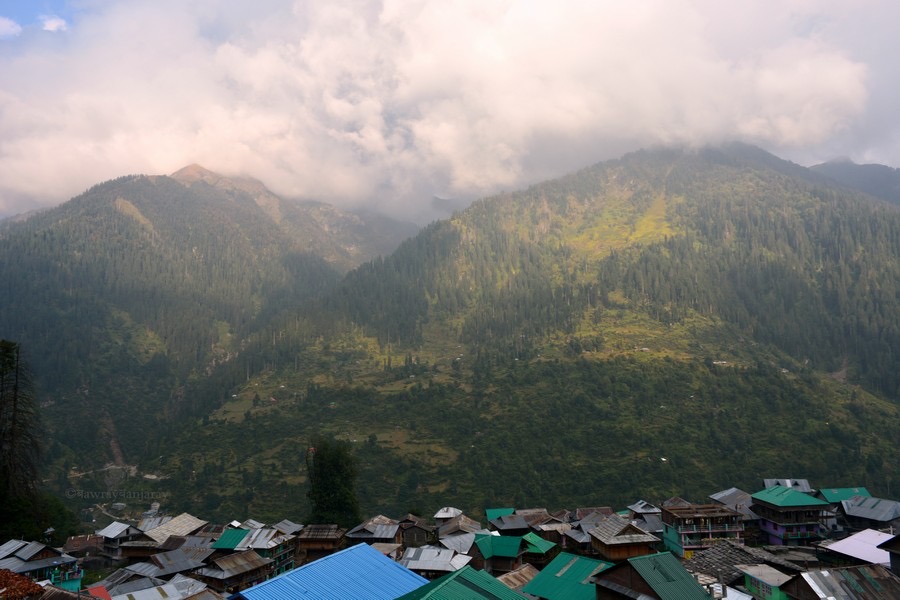 Malana Village View