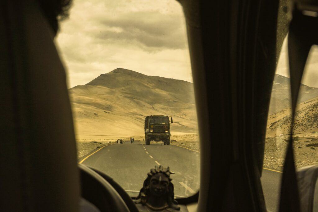 Manali-leh Highway view