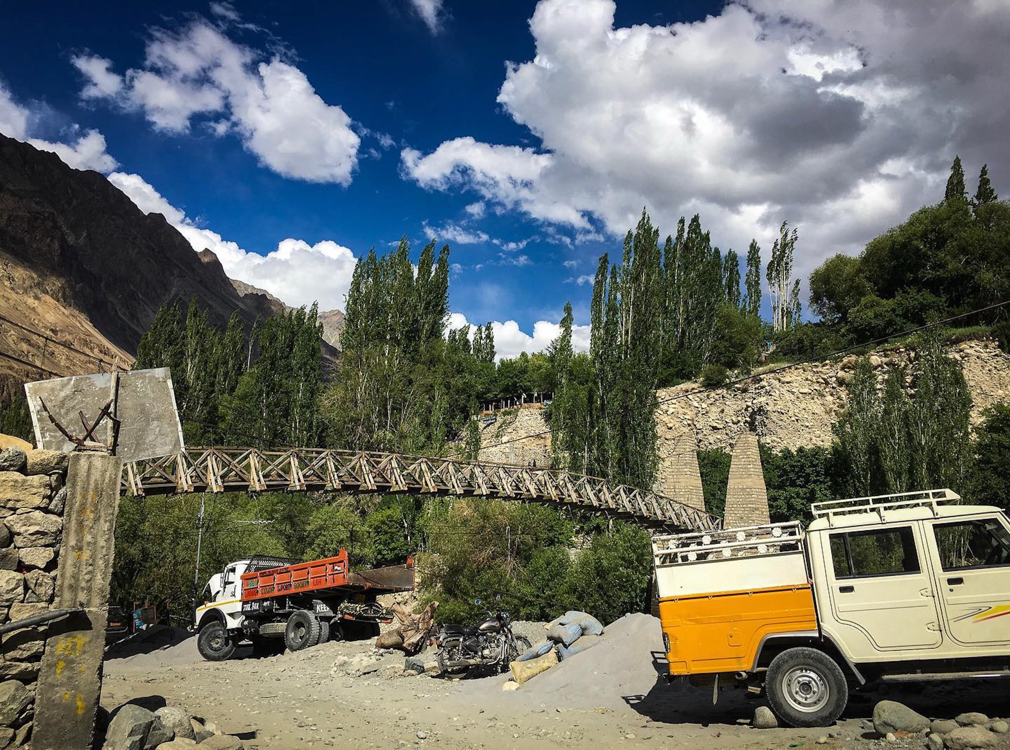 Turtuk village in the ladakh region