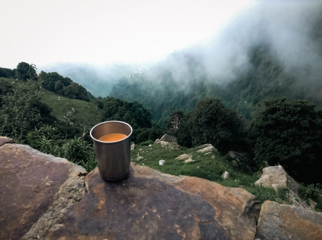 Chai point on the Triund Trail