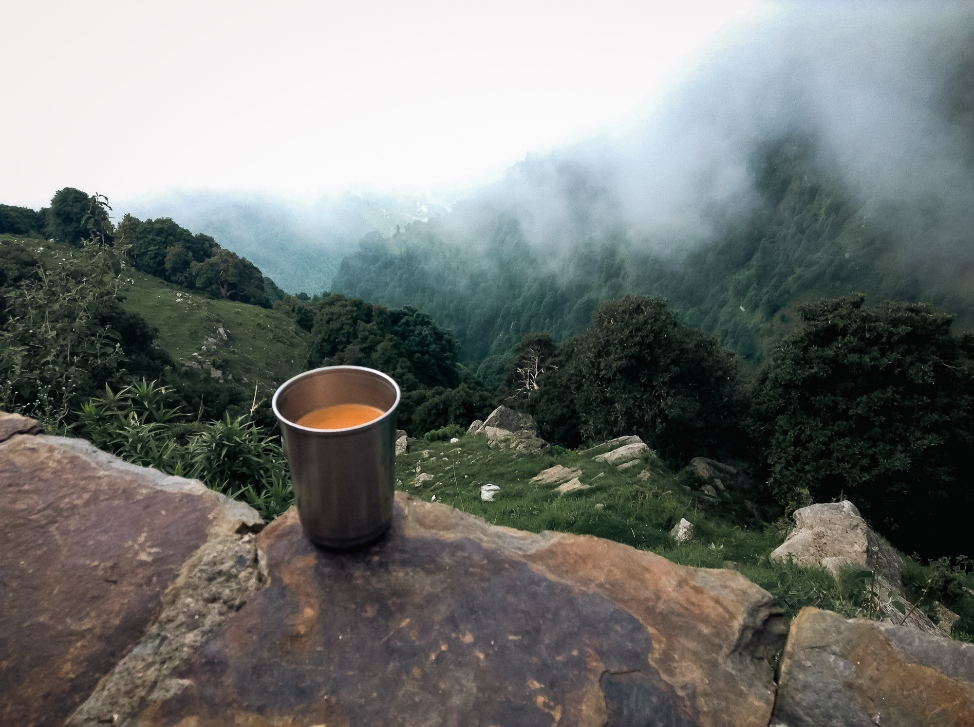 Chai point on the Triund Trail