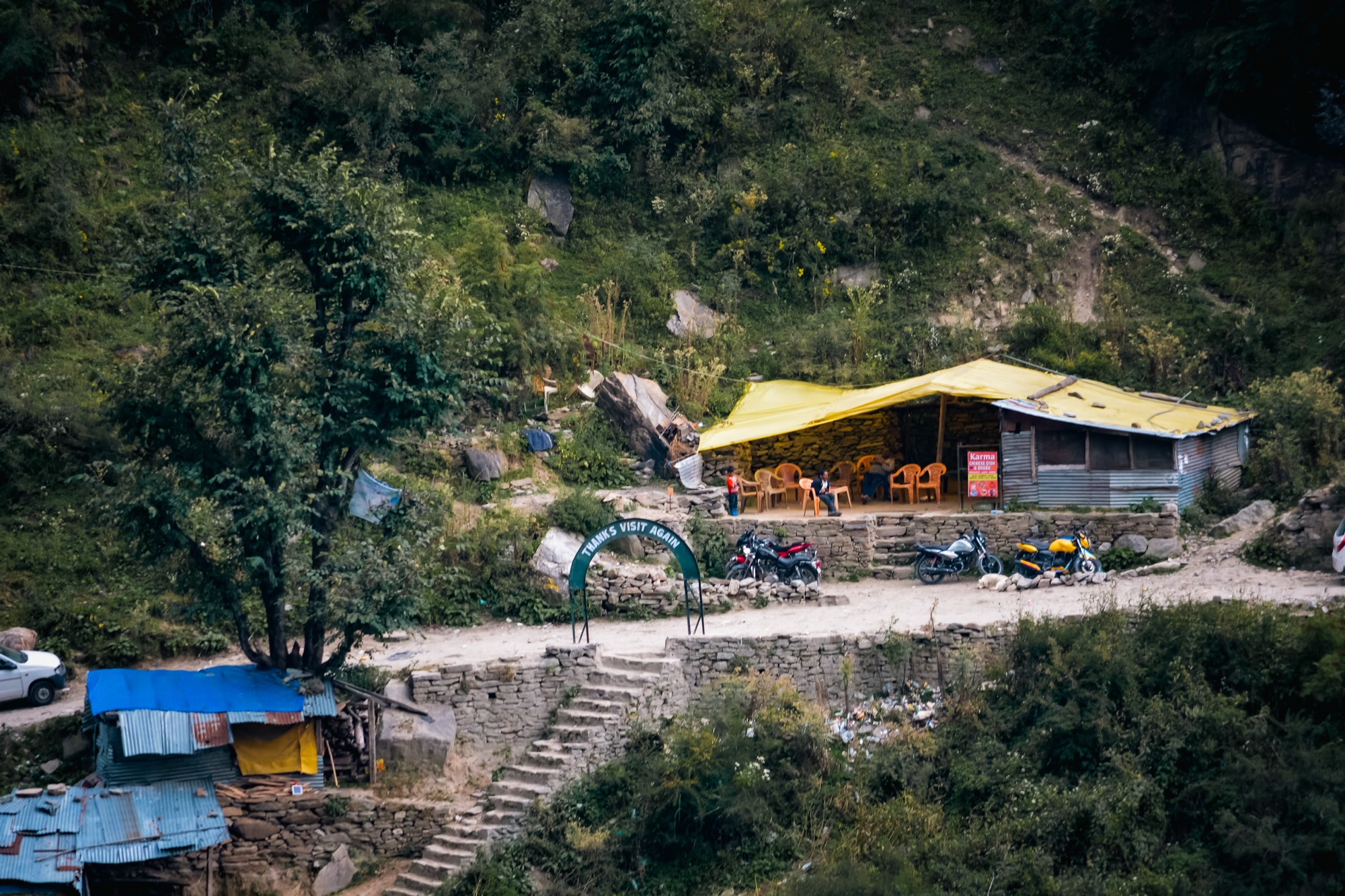 मलाणा गांव की एंट्री 