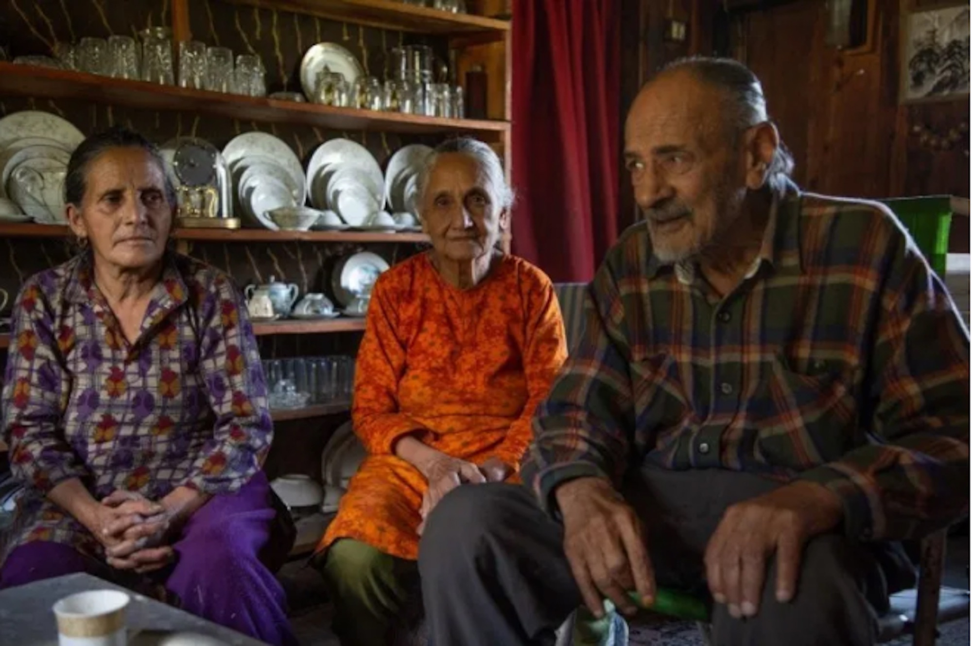 Singh Sahab in his home in above Daggara Shangarh