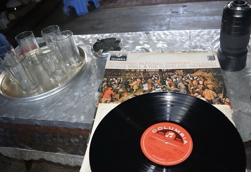 Beethovan Music LP in Singh Sahab’s home